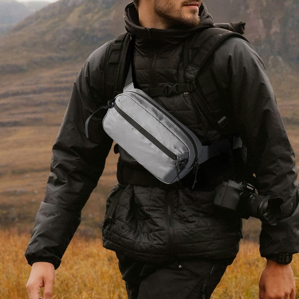 Aviator-T33 Göğüs Çantası 3.5L – Gri